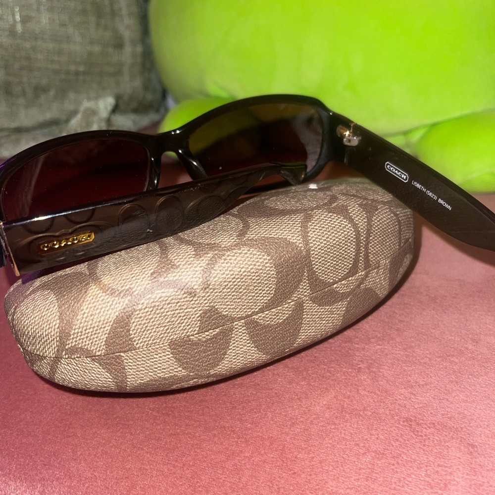 Vintage Coach Lisbeth brown Sunglasses - Picture 3 of 5